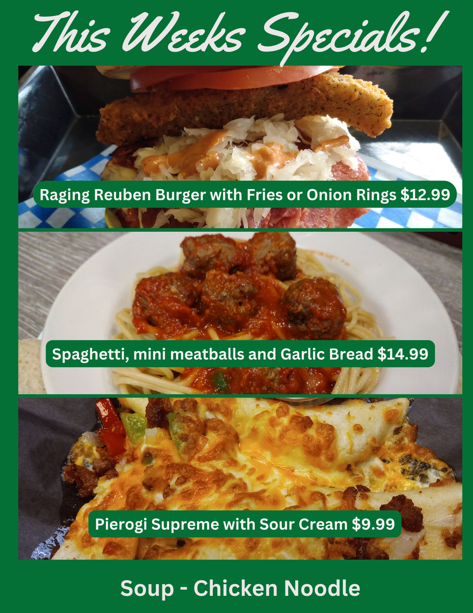 Sept 18 Specials